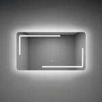 Leziter Ada 100 tükör led világítással 100x60 cm (1013-10060) - leziteronline