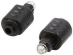 LogiLink Audioadapter, Toslink/M - Mini-Toslink/F, fekete (CA1016)