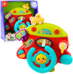 LeanToys Interaktív Repülőgép Pilótafülke Multifunkciós Tábla Kis Pilóta Hangok