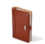 KALENDART Saturnus L437 műbőr cseresznye gyűrűs kalendárium (26SL437-010) - officedepot