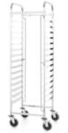  Szállítókocsi vendéglátóipari tálcák szállításához 15x 600x400 mm Kitchen Line - Hendi 813287 (813287)