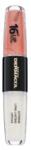 Dermacol 16H Lip Colour Extreme Long-Lasting Lipstick ruj si luciu de buze cu persistenta indelungata 2 in 1 No. 14 8 ml