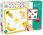 Goula Set de puzzle-uri educaționale Goula - Învață culorile (53475) Puzzle