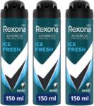 Rexona Triopack For Men Advanced Protection Invisible Ice Fresh 150 ml (3x8720181558290)