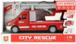 RAYA TOYS Jucărie pentru copii Raya Toys - Camion de pompieri cu muzică și lumini, City Rescue (508121617)