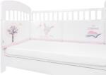 KikkaBoo Apărătoare pentru pătuț Kikka Boo - cu spamă , 210 cm, Pink Bunny (41101080049)