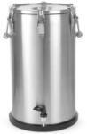  Acél termosz élelmiszer-szállításhoz csappal 35L - Hendi 710326