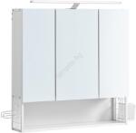 Euziel LED огледален шкаф за баня SKY 70x70x16 см 230V бял (EZ0434)