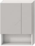 Jika H4532410383041 - Огледален шкаф LYRA 80x60 см, бял, с рафт (LF0080)