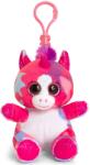 Keel Toys Jucarie de plus cu clips pentru rucsac Keel toys - Unicorn, roz, 12 cm (SF6556)