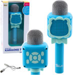 LEAN Toys Bluetooth Vezeték Nélküli Mikrofon Karaoke Felvétel Hangváltás Kék
