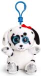 Keel Toys Jucarie de plus cu clips pentru rucsac Jucarii Keel - Dalmatian, 12 cm (SF6556)