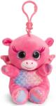 Keel Toys Jucarie de plus cu clips pentru rucsac Jucarii Keel - Purcelus, 12 cm (SF6556)