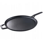 Kinghoff Tigaie pentru clatite din fonta Kinghoff KH 1895, 29 cm, Suprafata neaderenta, Inductie, Negru (KH 1895)