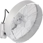 ZEVENTI - Стенен вентилатор fanny 50w/230v матов хром + дистанционно управление (zv0051)