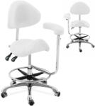  WUPPERTAL nyeregfotel állítható karfával - fehér