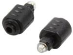 LogiLink CA1016 Audioadapter, Toslink/M - Mini-Toslink/F, fekete (CA1016)
