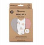 Petite&Mars Muszlin pelenka 3 db Petite&Mars Moussy Rose Rainbows 68cmx68cm (8596202005889)