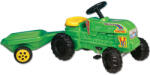 Dohány D-Toys Traktor utánfutóval, pedálos, zöld, 139cm 100 (1403)