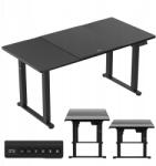 Mark Adler Elektromos íróasztal Mark Adler fekete állítható irodai számítógéphez (MA-LEADER 9.3 BLACK)