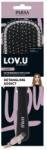 PARSA Perie de descurcat LOV. U, Wet&Dry, negru, 1 bucata, Parsa
