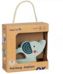 Tooky Toy Tooky Toy: Húzható fa elefánt
