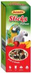  AVICENTRA Avicentra Deluxe bețe pentru papagali mari - fructe și miere, 2 buc