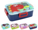 JUNIOR Cutie pentru gustări 2575 cu tavă metalică (mix de modele pentru copii / preț 1 buc. )