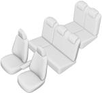 Umbrella Set Huse Scaun Umbrella Pentru Dacia Lodgy 7 Locuri 2012- (Bancheta Fractionata) Tip 1 Cu Tetiere Spate In Forma De L