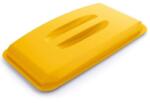 DURABLE Capac pentru coș de gunoi din plastic DURABIN 60 galben Cos de gunoi