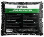 INVITAL Ștrul de acvariu negru 4-8 mm 3kg (INZ07925)
