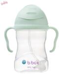 b. box B. Box, Gelato, cana cu pai si manere, verde-menta, 240 ml Set pentru masa bebelusi