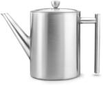 Bredemeijer Infúziós teáskanna MINUET CYLINDRE 1, 2 l, ezüst, rozsdamentes acél, Bredemeijer (BRED3151MS)