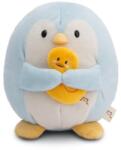 NICI pluș MyMochi Pinguin Waddle 16cm cu rățușcă în ambalaj cadou (OLP102061149)