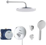 SANITINO - Zuhanyszett csapteleppel és Grohe rejtett testtel, kielle kiegészítőkkel, króm SANI21GKK014 (SANI21GKK014)