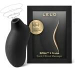 LELO Sona 2 Cruise - hanghullámos csiklóizgató (fekete) - vagyaim