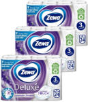 Zewa Deluxe Lavender Dreams 3 rétegű toalettpapír (3x24 tekercs)