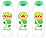 Baba tusfürdő zöldcitrommal és mentával 3x750 ml