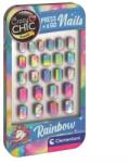 Clementoni Clementoni: Set unghii false Crazy Chic - curcubeu (18158)