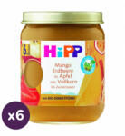 Hipp BIO Prémium Alma-mangó-eper teljes kiörlésű gabonával 6 hó+ (6x160 g) (DA44004)