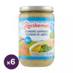 Kecskeméti brokkolis csirkehús tésztával és sajttal, 8 hó+ (6x220 g) (KK1755)