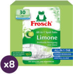 Frosch mosogatógép tabletta zöldcitrommal 8x30 db