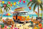 Bluebird Puzzle 91043 - Camping Van at the Beach - 1000 db-os puzzle (91043)