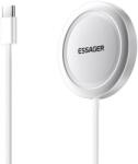 ESSAGER mágneses vezeték nélküli Qi2 töltő 15W fehér (EWXCX-AS10-Z)
