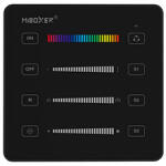 Mi-Light B6-B SPI DRGB Fali elemes távirányító panel digitális (futófény) LED szalagokhoz, fekete (Milight B6-B black)