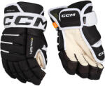CCM Mănuși de hochei Tacks 4 ROLL PRO 3 Black/White Senior 13 inci