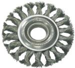 PROLINE Furatos Sodort Lapos Acél Drótcsiszoló - 100mm (32550)