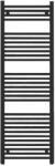 Leziter Egyenes törölközőszárító radiátor 1400x500 mm fekete (LTRE1400500B) - leziter