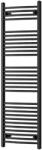 Leziter Uscător de prosoape drept radiator 1600x500 mm negru (LTRE1600500B)