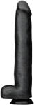 BUTTR - dildo realist uriaș - 43 cm - negru (8719934019713) Dildo